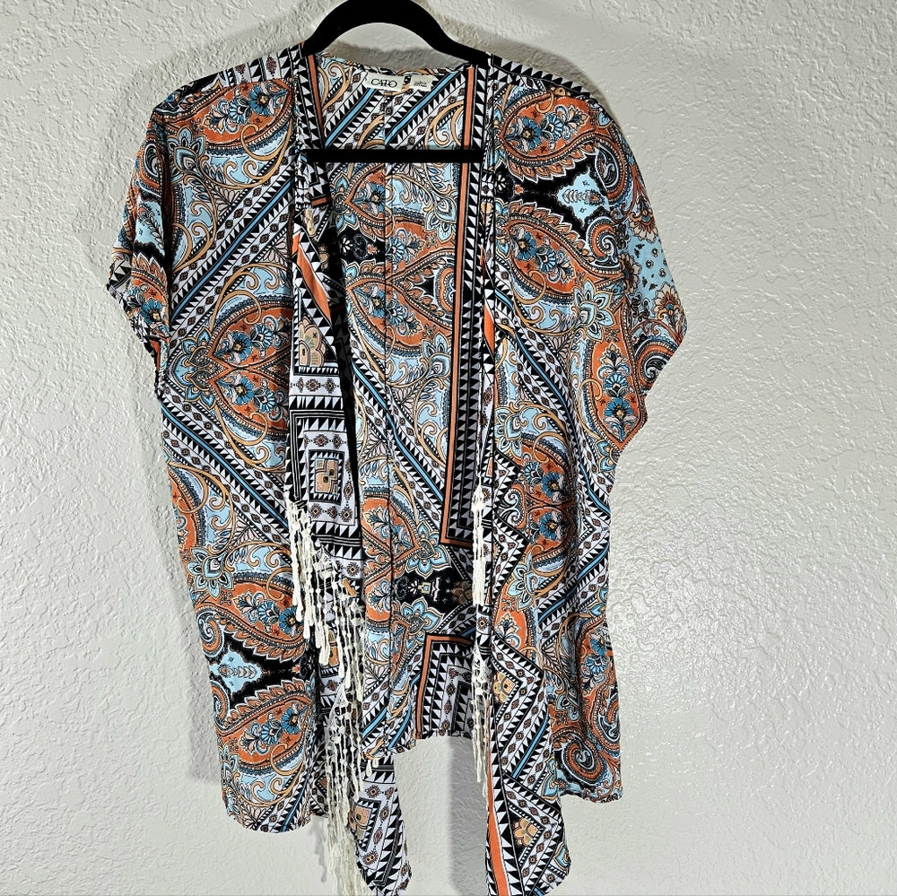 Cato Frindge Kimono